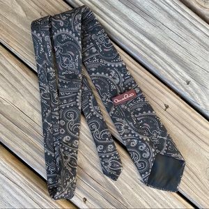 Oscar de la Renta  Paisley Print Tie